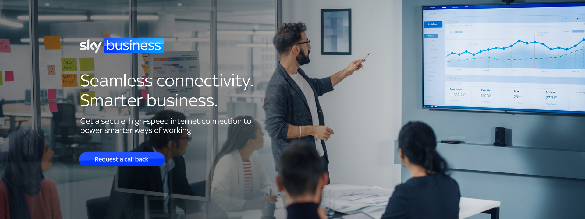 Dedicated Internet Access from Sky Business